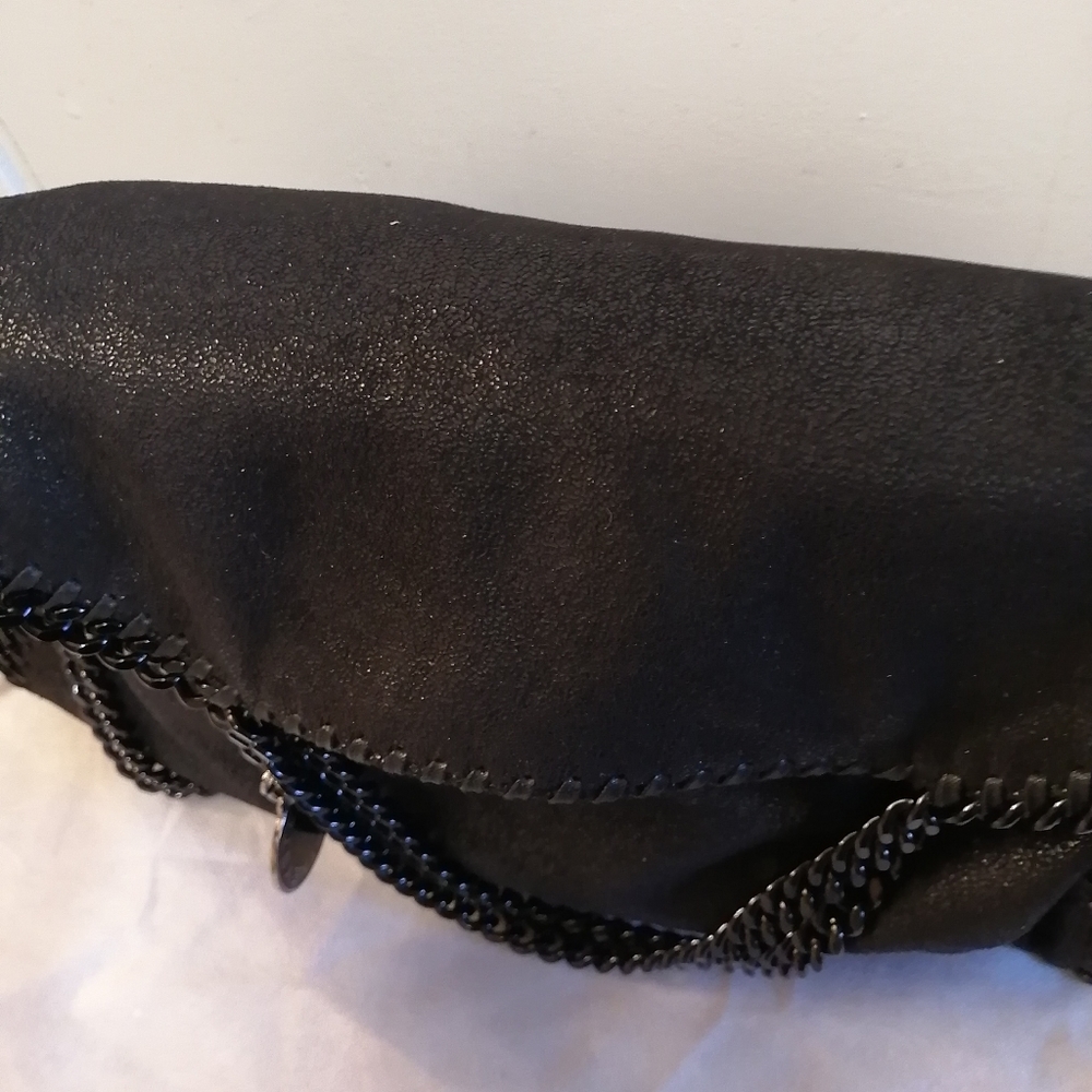 Stella McCartney Shaggy Deer Fold-Over Medium Tote - Picture 7 of 12